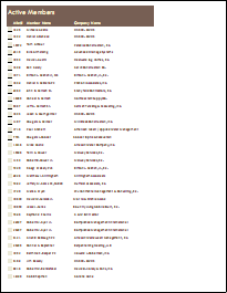 DOWRA Member Directory
